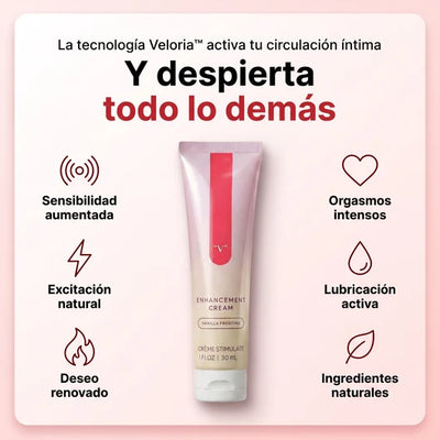 Crema Potenciadora VitaNova - Explosiones Intensas