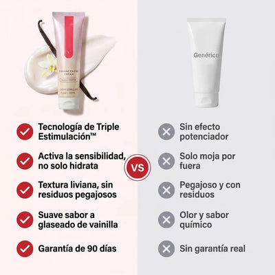 Crema Potenciadora VitaNova - Explosiones Intensas